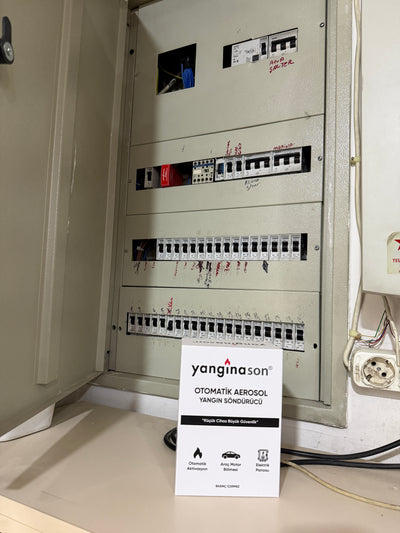 Otomatik Yangın Söndürücü – Elektrik Panosu