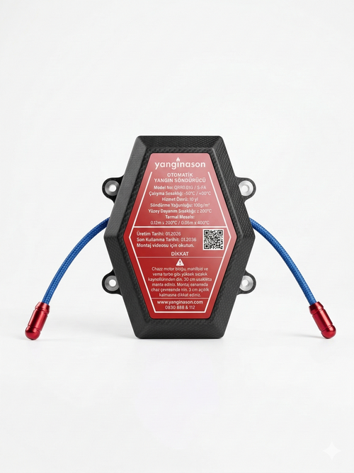 Otomatik Yangın Söndürücü – Otomobil